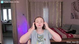 elisejays New Porn Video [Stripchat] - big-tits-white, brunettes, student, strapon, erotic-dance