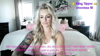 BdayCheeks Porn Videos - blonde, natural tits, tease, naked, big boobs