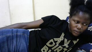 Hot-melanin Webcam Porn Video [Stripchat] - fisting-ebony, romantic-teens, orgasm, spanking, gape